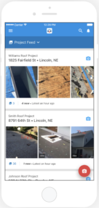 CompanyCam mobile application preview.