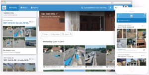 CompanyCam online web application.