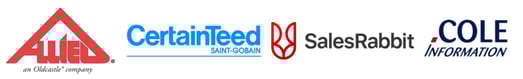 Event sponsor logos.