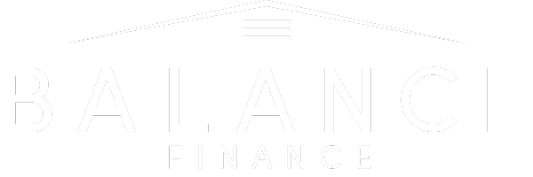 White Logo Balance Finance